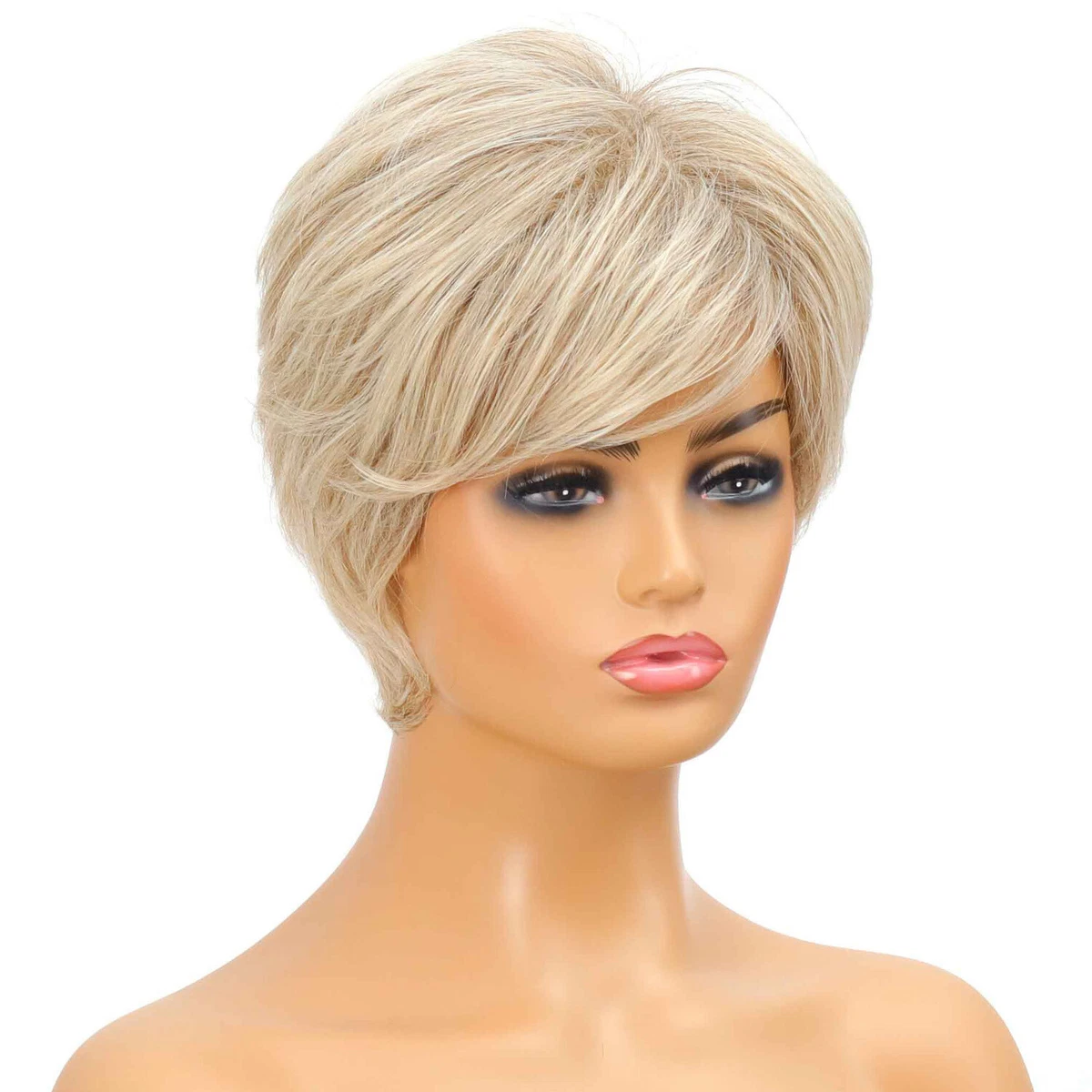 Cheap short online blonde wigs