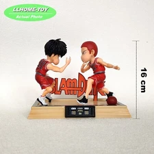 Anime SD Sakuragi Hanamichi & Kaede Rukawa Cute action Figure TOY Gift