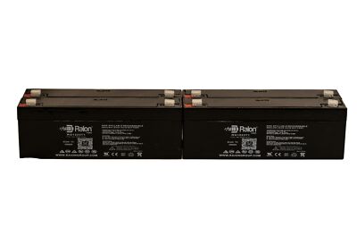 Raion Power 12V 2.3Ah Battery For CSB Battery GP1222 - 4 Pack