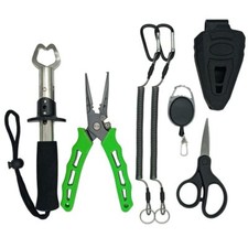 Fishing Pliers Set Saltwater Resistant Hook Remover Split Ring Ice Fishing