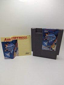 Air Fortress (Nintendo NES, 1989) w/ Box Manual, Dust Sleeve CIB Clean Copy