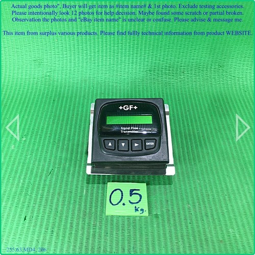 George Fischer GF 3 8550 1P Signet Flow Transmitter As Photo Sn 1568 george-fischer-gf-3-8550-1p-signet-flow-transmitter-as-photo-sn-1568