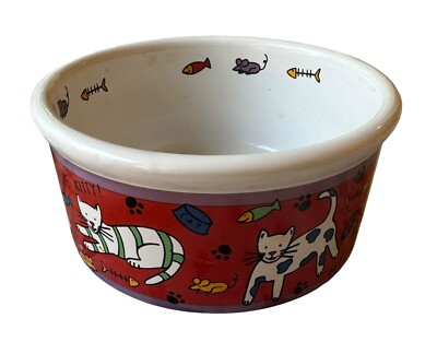 猫のイラスト皿 Louisville Stoneware 猫のイラスト皿 Louisville Stoneware 猫のイラスト皿 Louisville