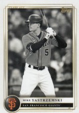 MIKE YASTRZEMSKI TOPPS AARON JUDGE X CLASS ACT BASE GIANTS #20 2022 22