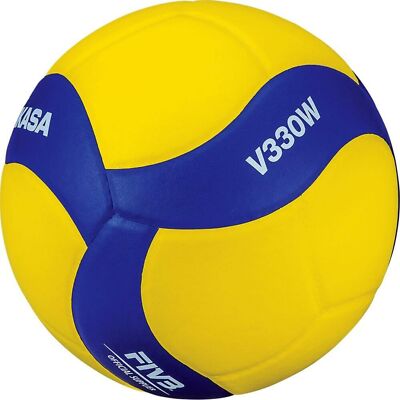 Mikasa V330W FIVB Club Version Composite Indoor Volleyball - Official Size 5