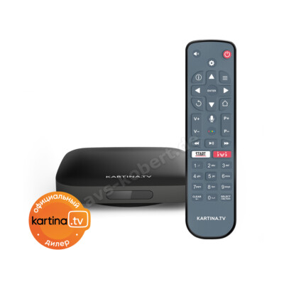 Kartina EVA -WLAN 4K Receiver Kartina.TV von DuneHD Картина ТВ русское тв
