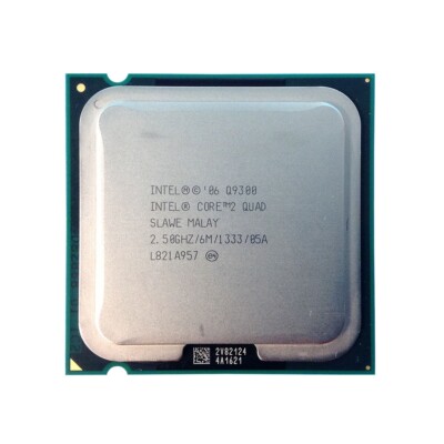 CPU Prozessor Intel Core 2 Quad Q9300 - 2.50/6M/1333/05A - Slawe Buchse 775