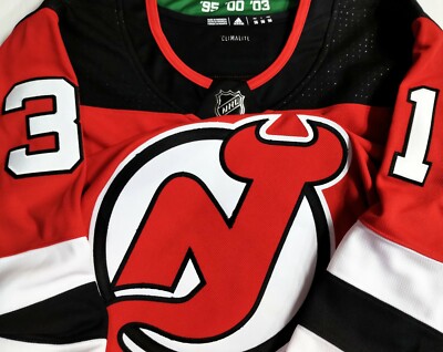 PRO-56 NO NAME # 31 NJ DEVILS RED/HOME AUTHENTIC ADIDAS