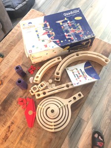 hape quadrilla twist and rail