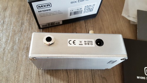 MXR Dunlop M109S 6 Band Graphic EQ Equalizer Guitar FX Pedal - FREE POST - Picture 9 of 15