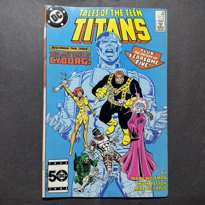Tales Of The Teen Titans 56 - 1st Cameo App Of Jinx - Copper Age Dc Comics 1985