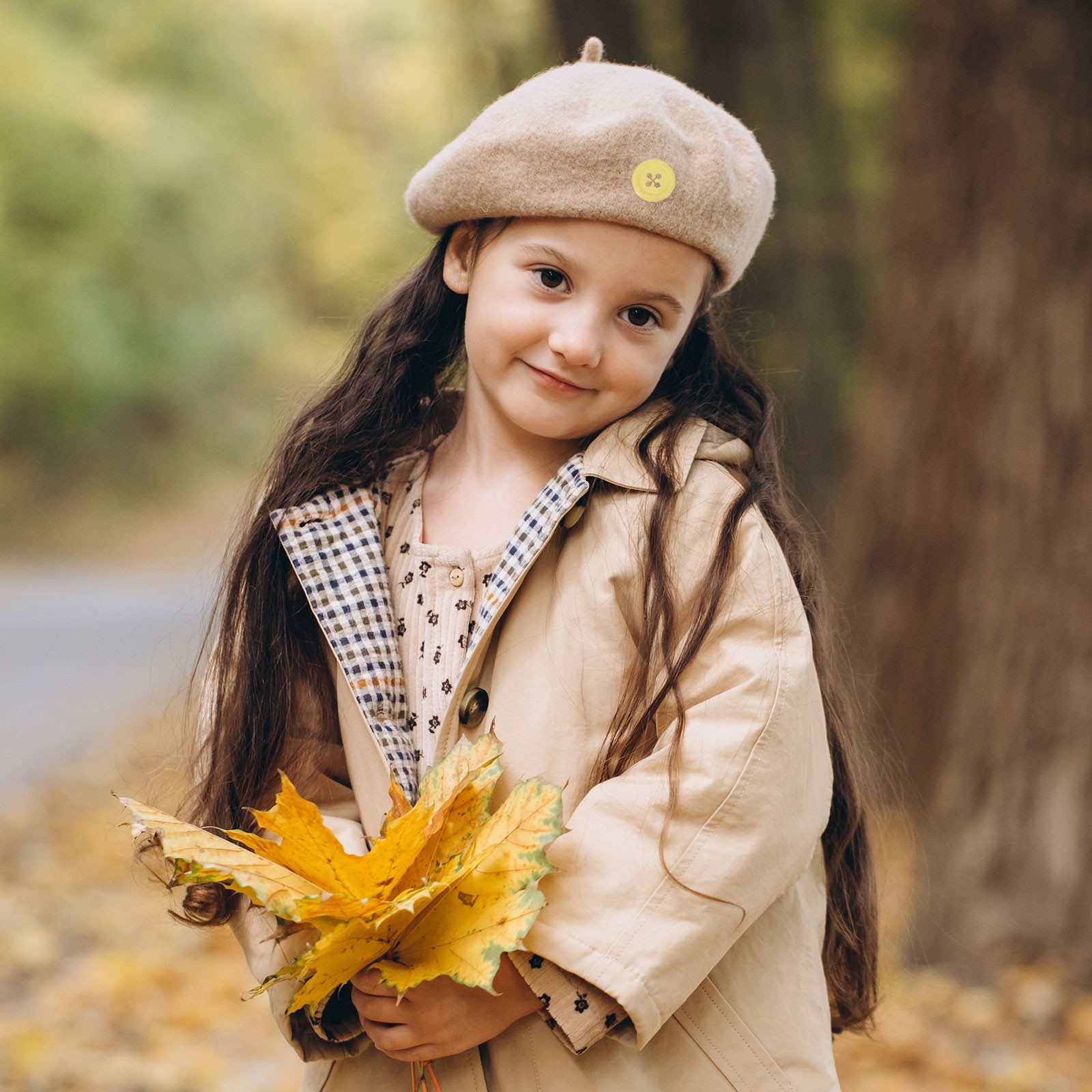 22 Pcs Resin Round Buttons for Craft, 4 Holes Sewing Snaps, Brown (30mm)