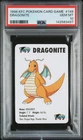 1998 KFC POKEMON CARD GAME #149 DRAGONITE PSA 10