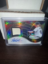 2021 Panini Select - Rookie Jersey Autographs Ian Anderson #RJA-IA Tri-Color...