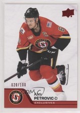 2020-21 Upper Deck AHL Exclusives 20/100 Alex Petrovic #13 0a4