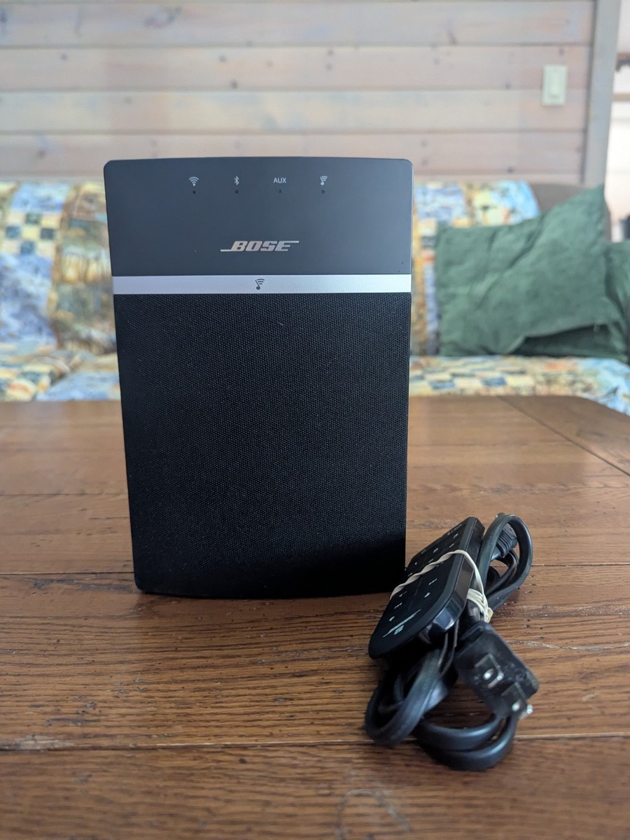 Bose SoundTouch 10 WiFi & Bluetooth Speaker Black With Remote