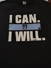 WWE Roman Reigns I CAN I WILL Authentic XL Shirt 2015 Wrestling Bloodline Lesnar