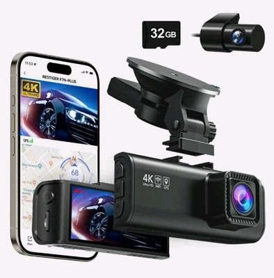 REDTIGER F7N 4K Dashcam WiFi GPS