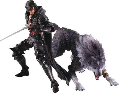 Final Fantasy XVI Bring Arts Clive Rosfield & Torgal Action Figure