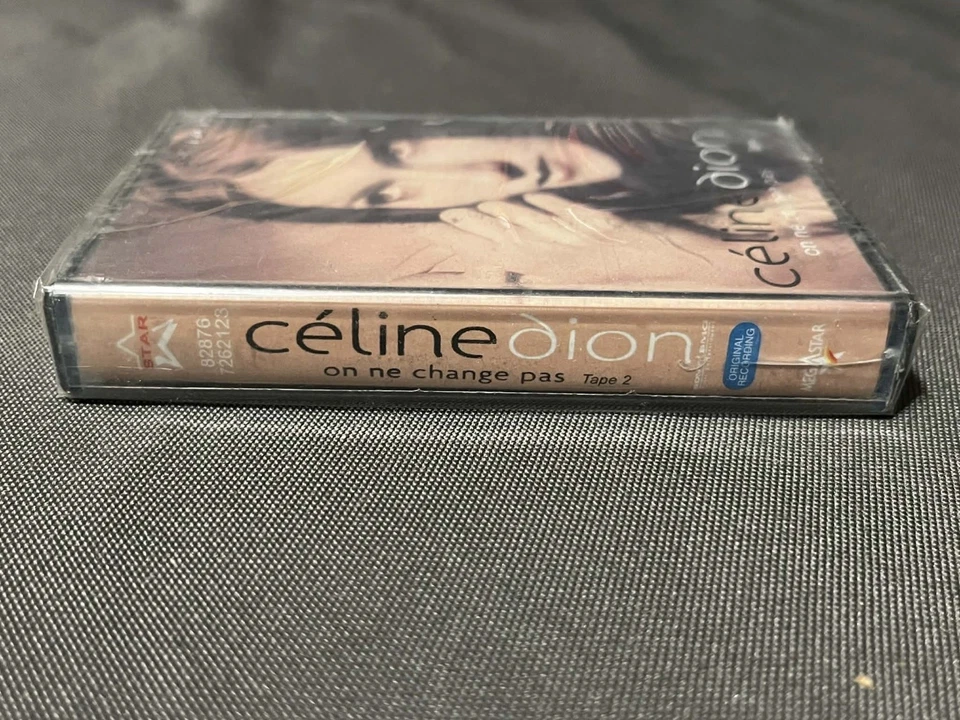 Celine Dion: On Ne Change Pas ULTRA RARE SEALED French Cassette Tape 2 Pop New - Image 2 of 3