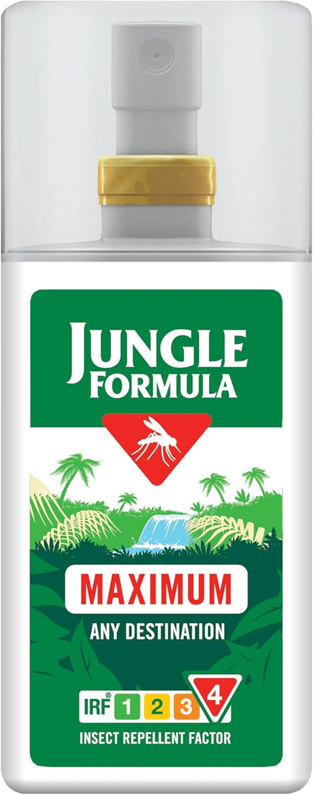 Jungle Formula Maximum Strength Insect Repellent Pump Spray (90Ml - 50% DEET) -