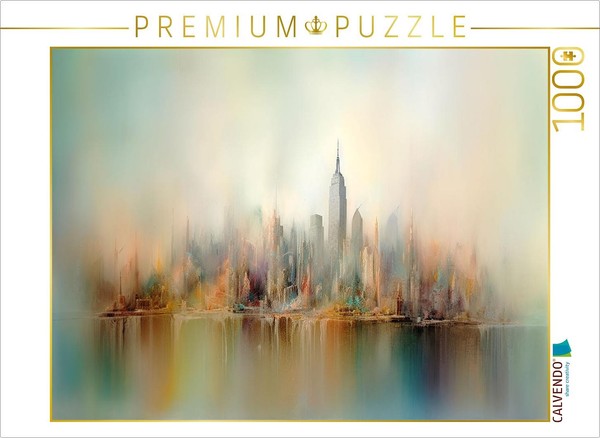 Calvendo Puzzle Golden City | 1000 Pieces, Finished Size 25.2 × 18.9 In (64 × 48-image