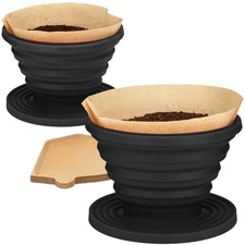 Sierra Pour Over Coffee Dripper — Collapsible Pour Over Coffee Dripper — Incl...