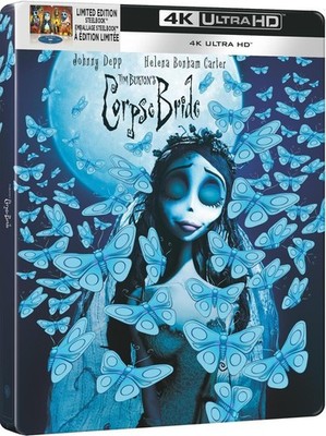 Corpse Bride - Limited Edition Steelbook [4K UHD] New!!
