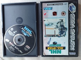 NHL All-Star Hockey &ndash; Sega Saturn (PAL) &ndash; Boxed + Manual &ndash; Tested Working