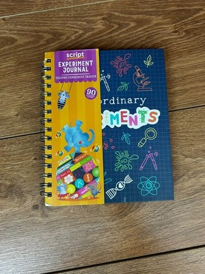 Außergewöhnliche Experimente Kinder Wissenschaft Journal Neu und unbenutzt