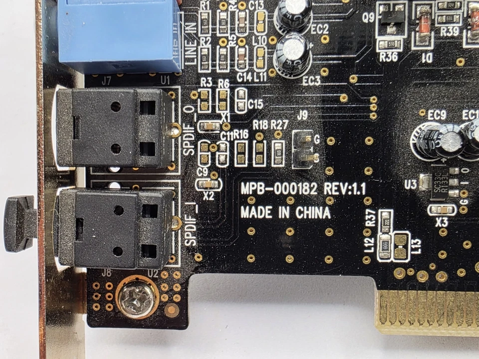 Turtle Beach MPB-000182 Montego DLL 7.1 PCI Sound Card Rev 1.1 USED - Image 3 of 4