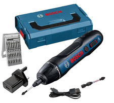 Bosch GO 3.6V Professional Screwdriver + 25 Piece Accessory Kit + Lboxx Case