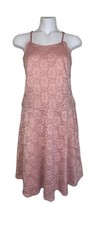 Fit and Flare Pink Floral Lace Cocktail Dress Size 11/13