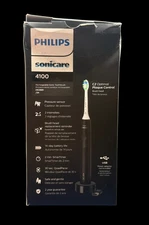 🦷Philips Sonicare 4100 Electric Toothbrush Black USB Rechargeable ⭐ C2 Head