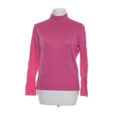 Micha, Rollkragenpullover, Größe: M, Pink, Merinowolle, Einfarbig #Rfc
