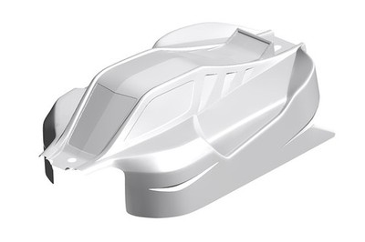 Corally 00185-377  Polycarbonate Body - Radix XP - Clear - Cut - 1 pc