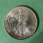 New Listing1996 1 oz Silver American Eagle Some Toning