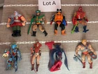Vintage 1980's Mattel He-Man Masters of the Universe Action Figure Toy Lot