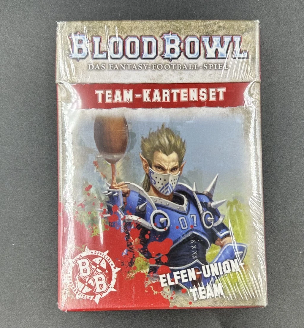 Blood Bowl Team-Kartenset Elfen-Union-Team – Fantasy Football – Deutsch