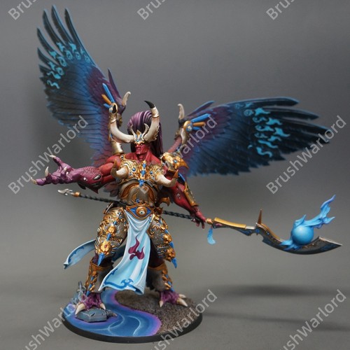 Magnus The Red Armies of Chaos Thousand Sons Warhammer 40K Miniature PRO painted - Picture 3 of 18