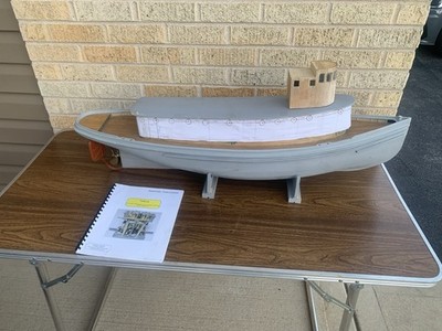 Basic Model Of The Brooklyn Tug From Dumas With Steam Engine And Boiler Set Up!