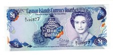 Cayman ISLANDS Banknote 1 Dollar 1996 P16 QEII QUEEN QUEEN ELIZABETH 2 NEW UNC