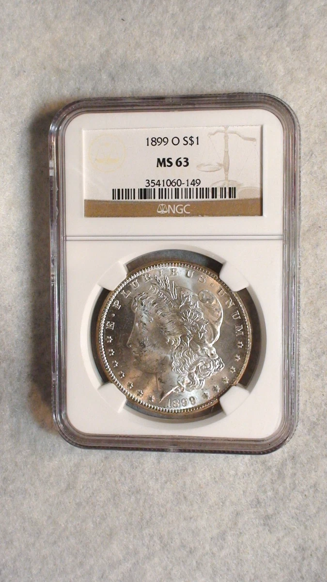 ★19世紀発行★ PCGS 1899-O MS63 モルガン 銀貨 MS 63 Graded 1899 Year Morgan US Dollars (1878-1921) for sale | eBay