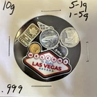 10 Grams .999 Silver 1-5gram 5-1gram #5