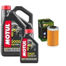 SXF250 Motul 5000 10w40 5L Oil Filter Kit KTM SXF 250 2007 8.00 per litre