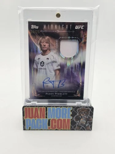 Paddy Pimblett 2026 Midnight Patch Auto /75 UFC