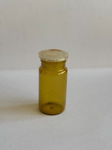 WW2 ORIGINAL German Medicine Bottle ''Polfa'' from KURLAND