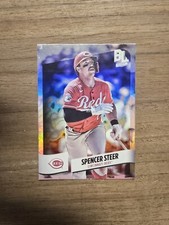 2024 Big League Base Uncommon Rainbow Foil # 234 Spencer Steer