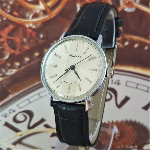 Orologio Vintage URSS RAKETA 2609.HA Quadrante Settoriale Orologio da Polso Sovietico 19 Gioielli - Foto 5 di 12