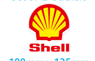 Fuel Wheels Sticker Pair Of SHELL Oil Decals - High Quality Vinyl ...